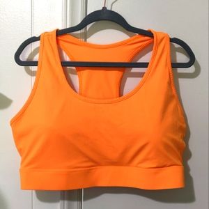Fabletics sports bra - orange